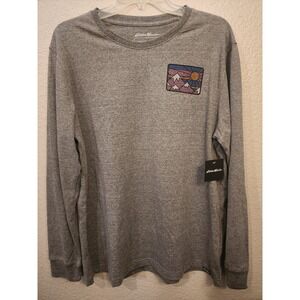 Eddie Bauer Men's, Size Large, Long Sleeve Graphic Shirt, New With Tags!